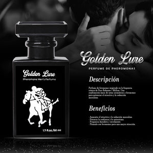 GOLDEN LURE -  PERFUME CON FEROMONAS PARA HOMBRE